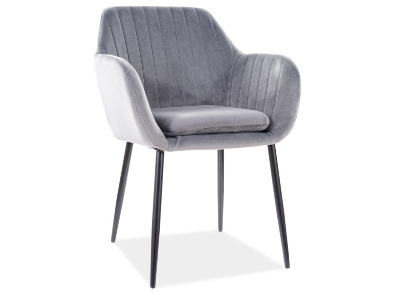 Poze Scaun Wenus velvet gri Blu14