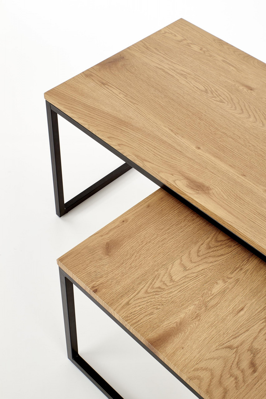 Poze Set 2 mese de cafea Sabrosa - L 80/100 x l 50/50 x h 40/45 cm