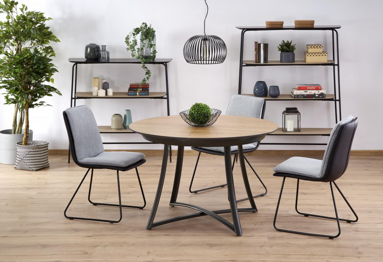 Poze Set masa extensibila MDF Moretti + 4 scaune K326