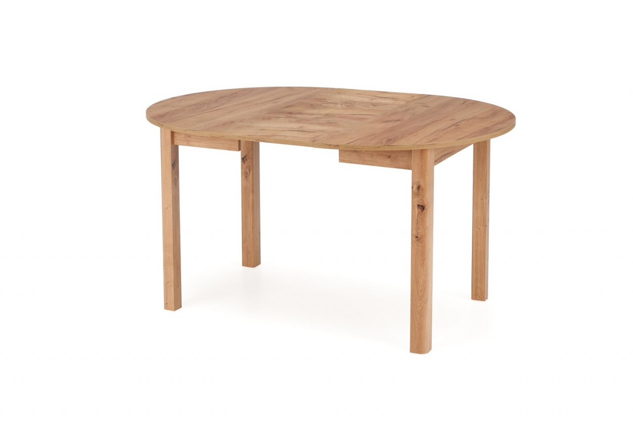 Poze Set masa extensibila Ringo stejar craft L102-142 cm + 2 scaune K490 menta + 2 scaune K490 negru