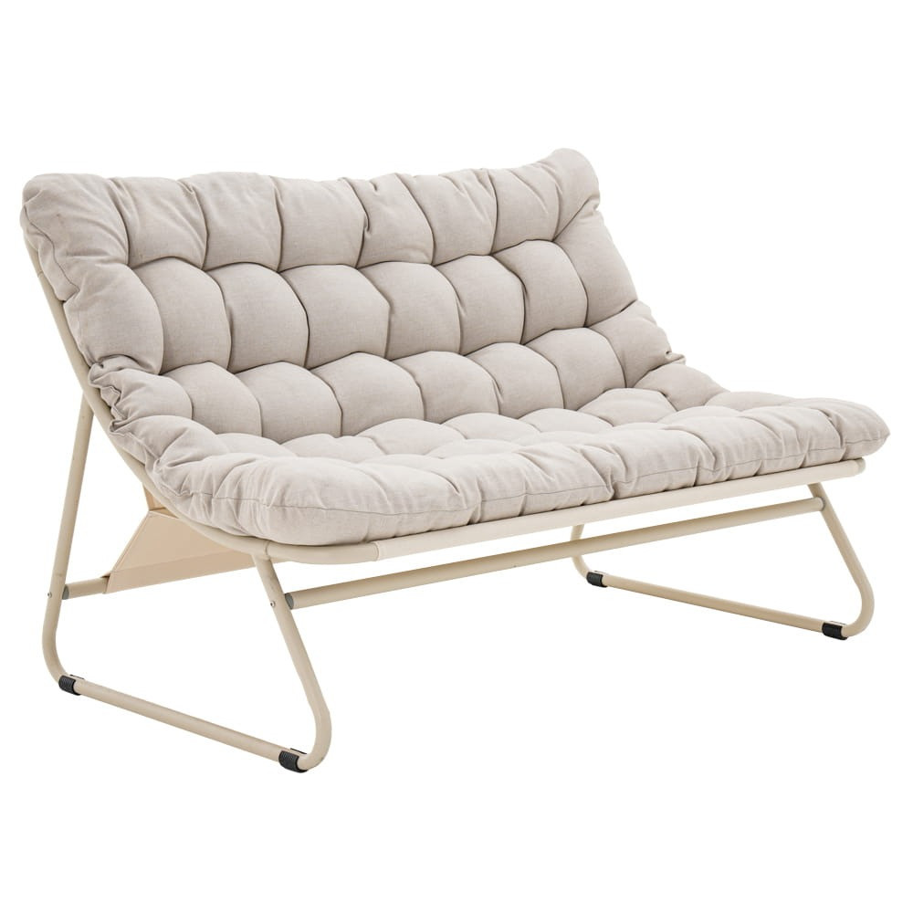 Poze Set masuta + 2 fotolii + canapea Cloud bej