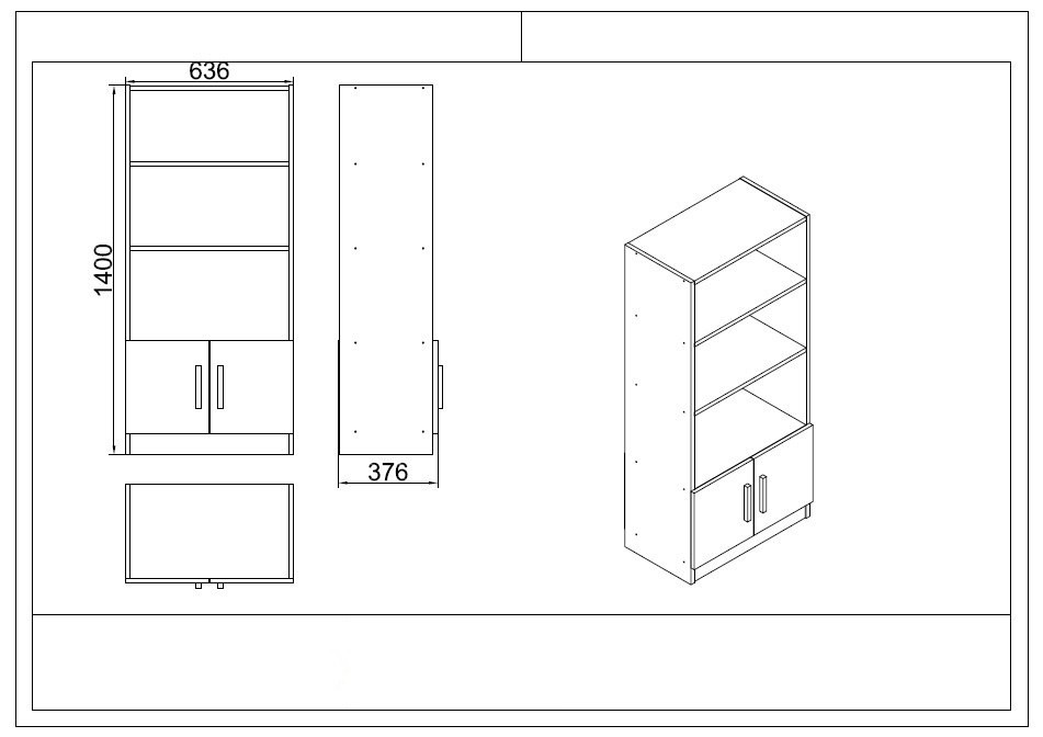 Poze Set mobilier de birou VO18-W