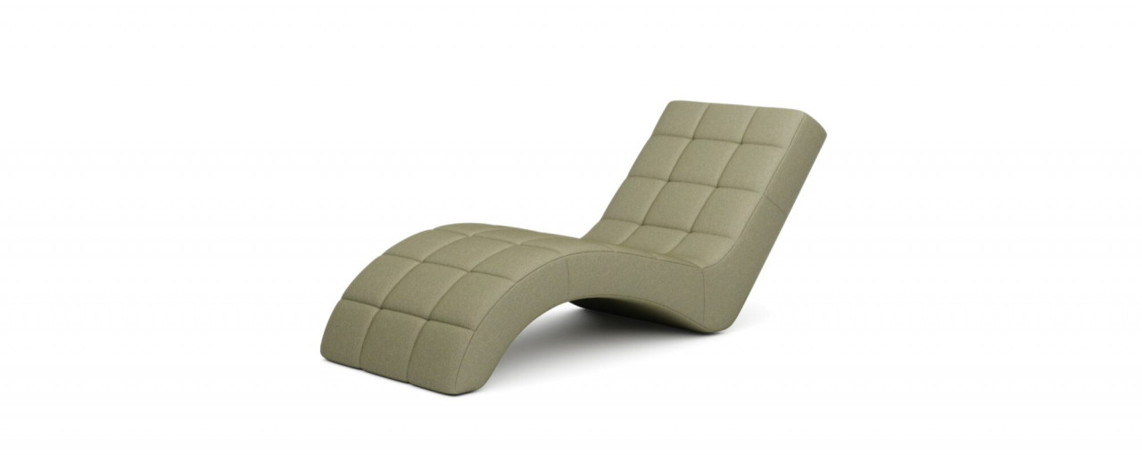 Poze Sezlong tapitat Laguna L167 cm