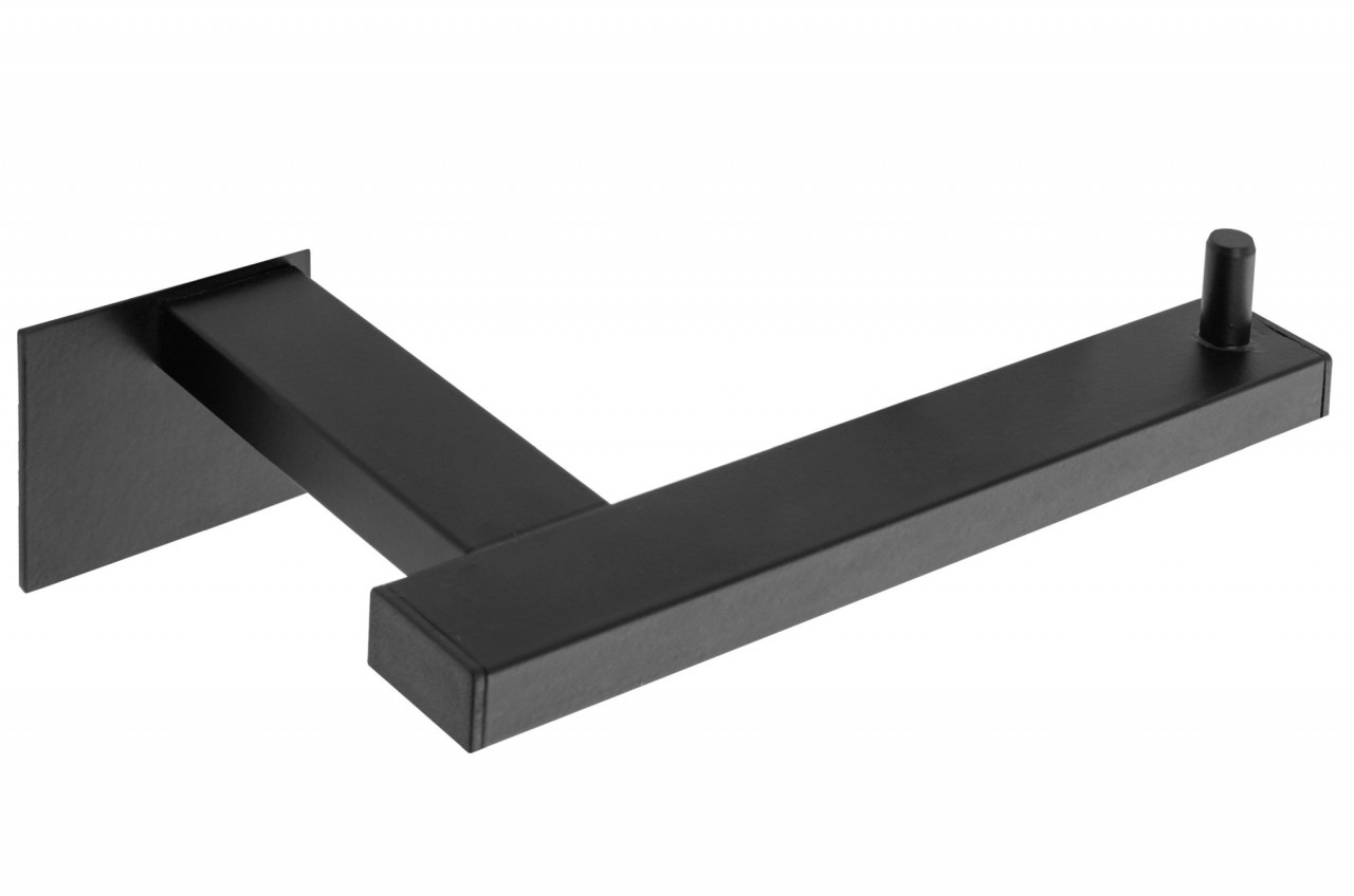 Poze Suport hartie igienica negru mat 392599