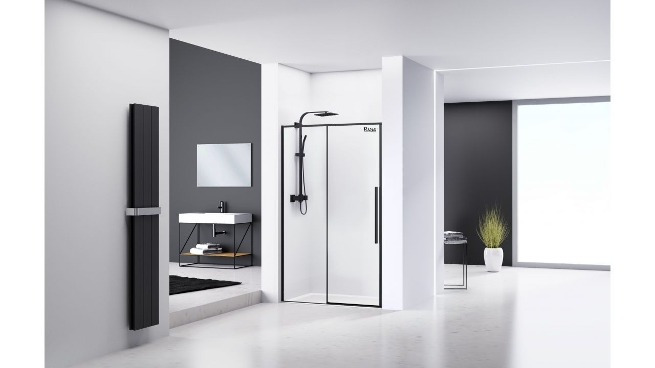 Poze Ușă pentru dus Solar sticla securizata - 90x195 cm