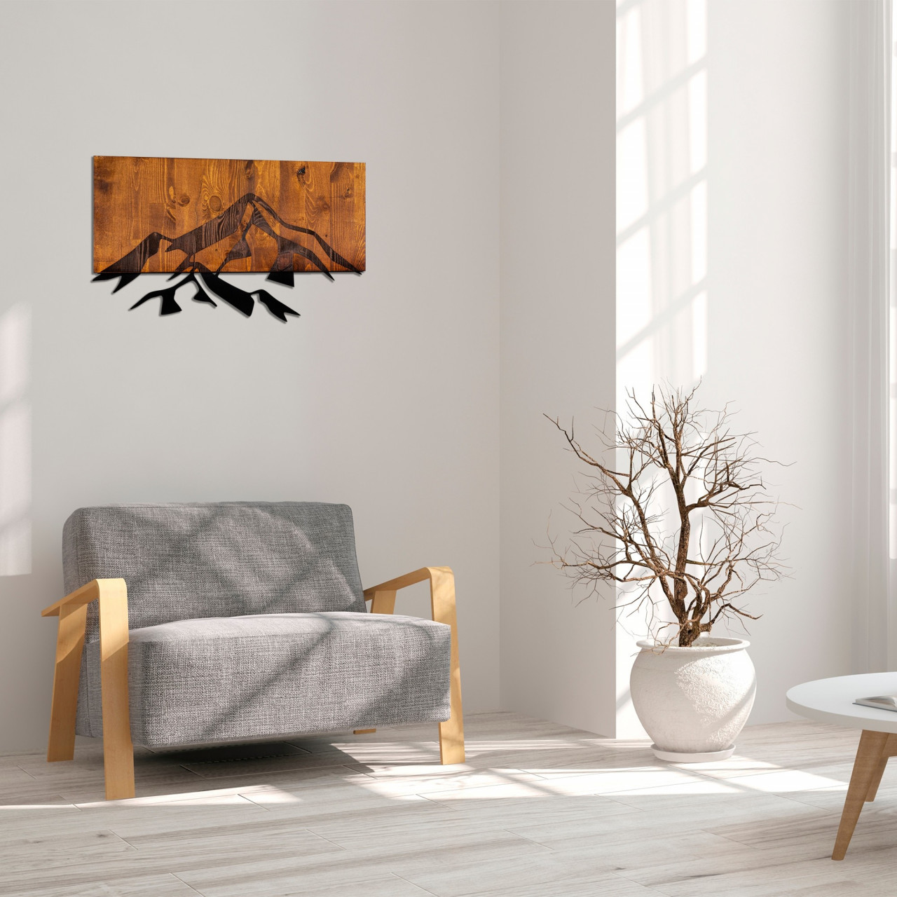 Poze Accesoriu decorativ de perete din lemn Dag 1