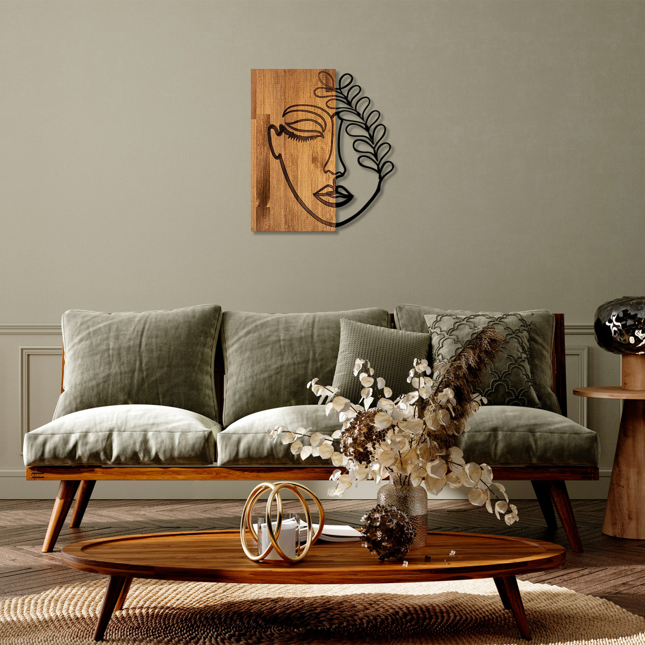 Poze Accesoriu decorativ de perete din lemn MA-281