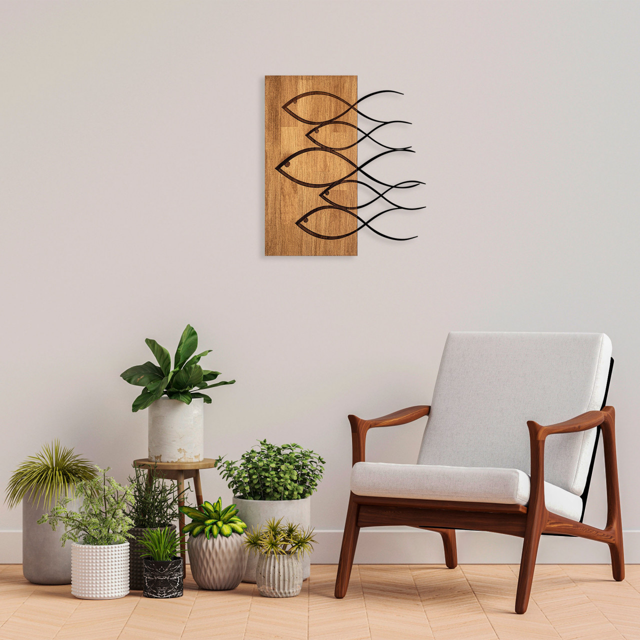 Poze Accesoriu decorativ de perete din lemn MA-283