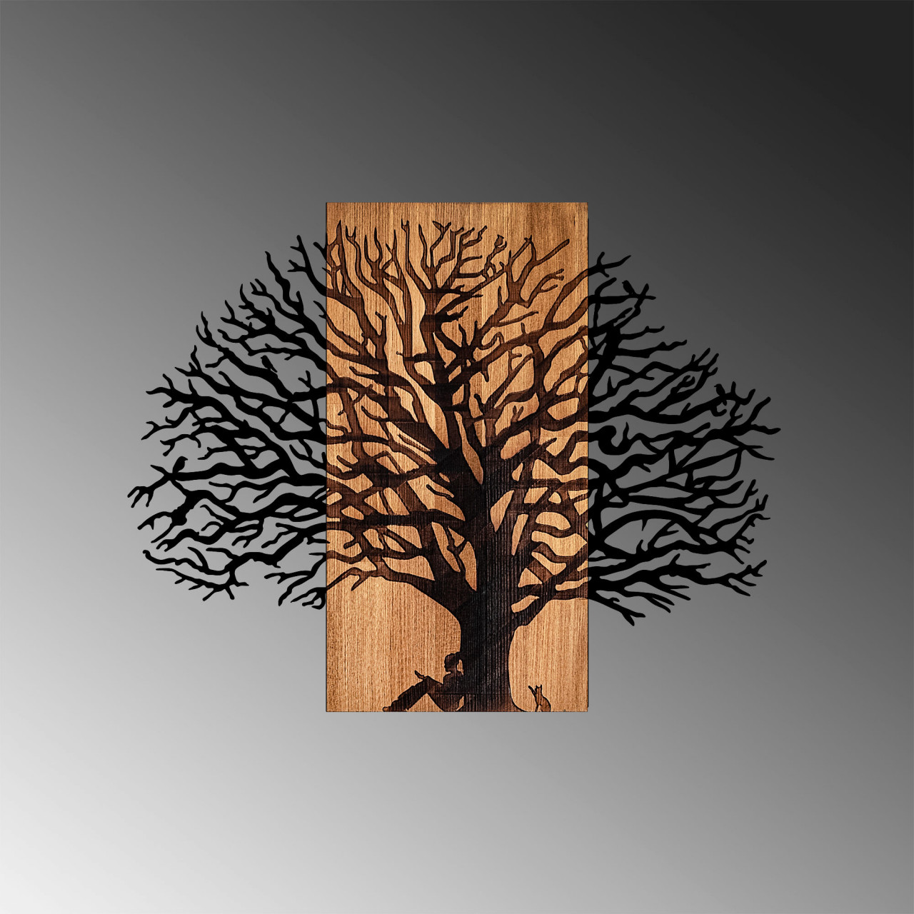 Poze Accesoriu decorativ de perete din lemn MA-307