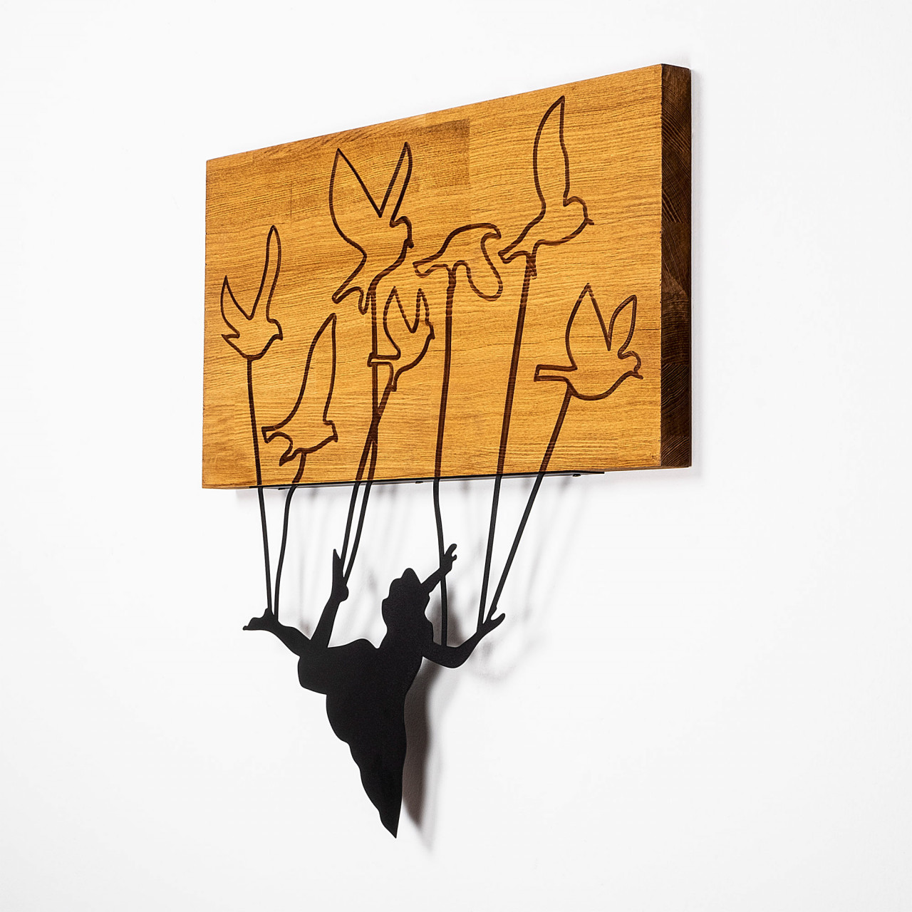 Poze Accesoriu decorativ de perete din lemn MA-310