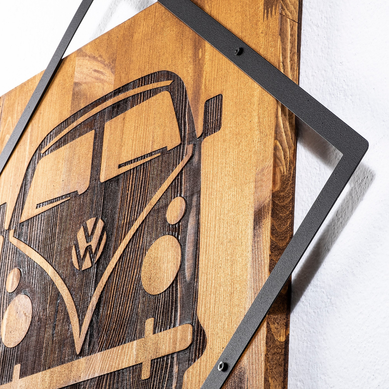 Poze Accesoriu decorativ de perete din lemn Old car