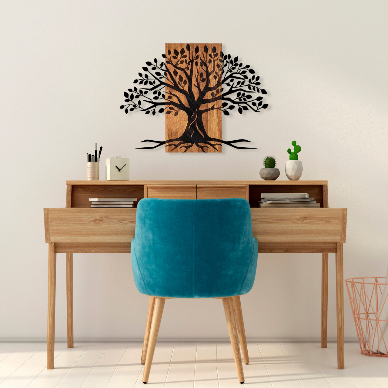 Poze Accesoriu decorativ de perete din lemn Willow - 382