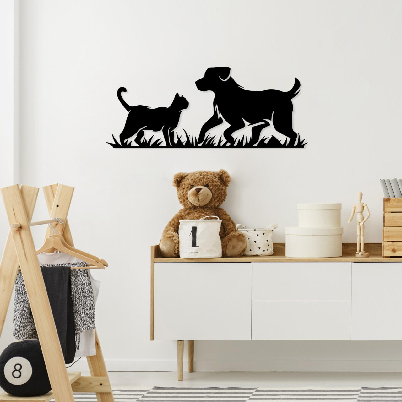 Poze Accesoriu decorativ de perete metalic Best Friends