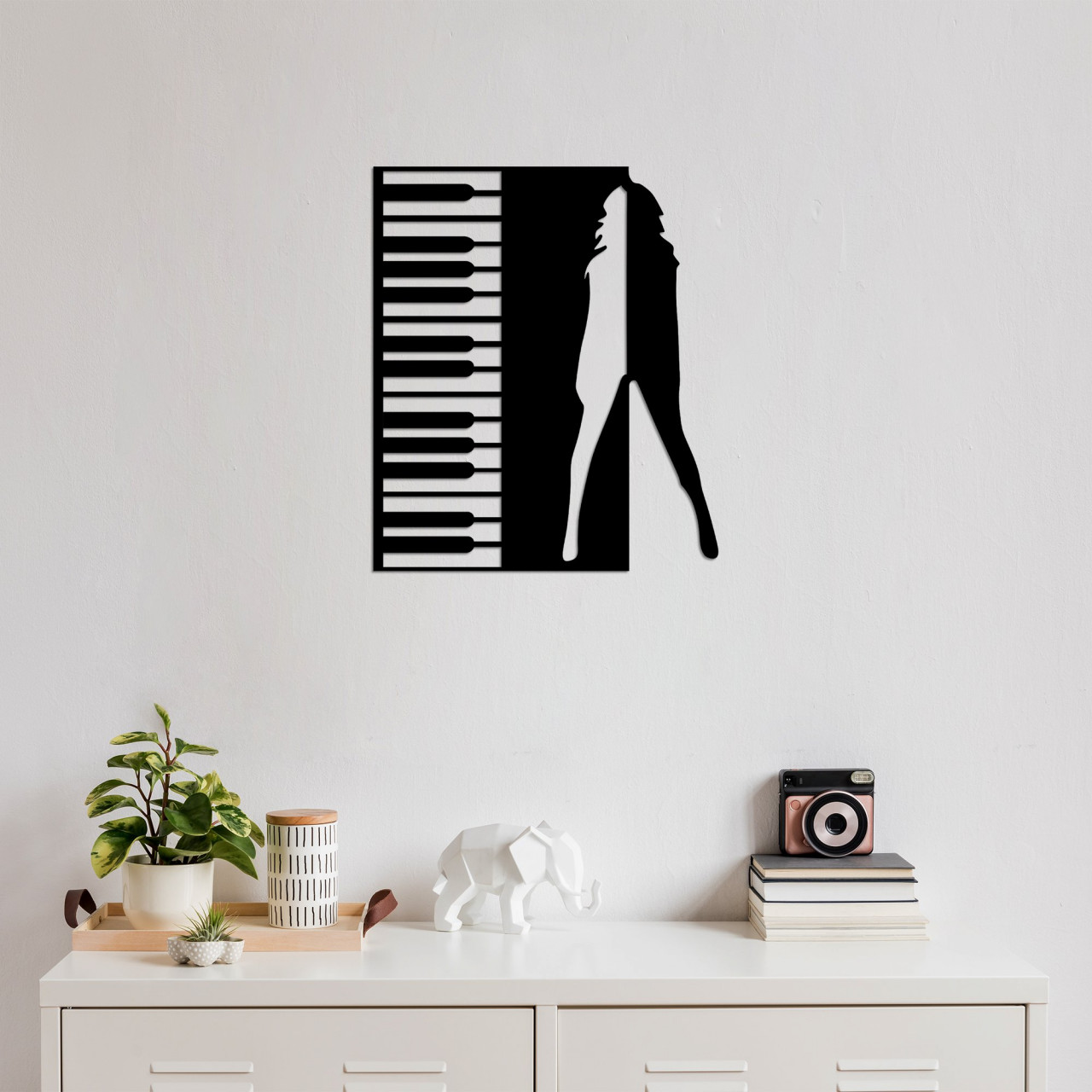 Poze Accesoriu decorativ de perete metalic Dance