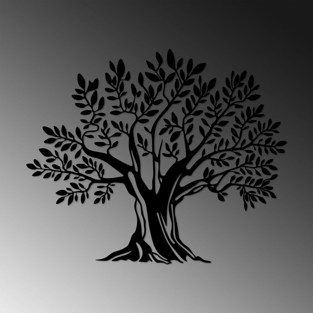 Poze Accesoriu decorativ de perete metalic Monumental Tree 19
