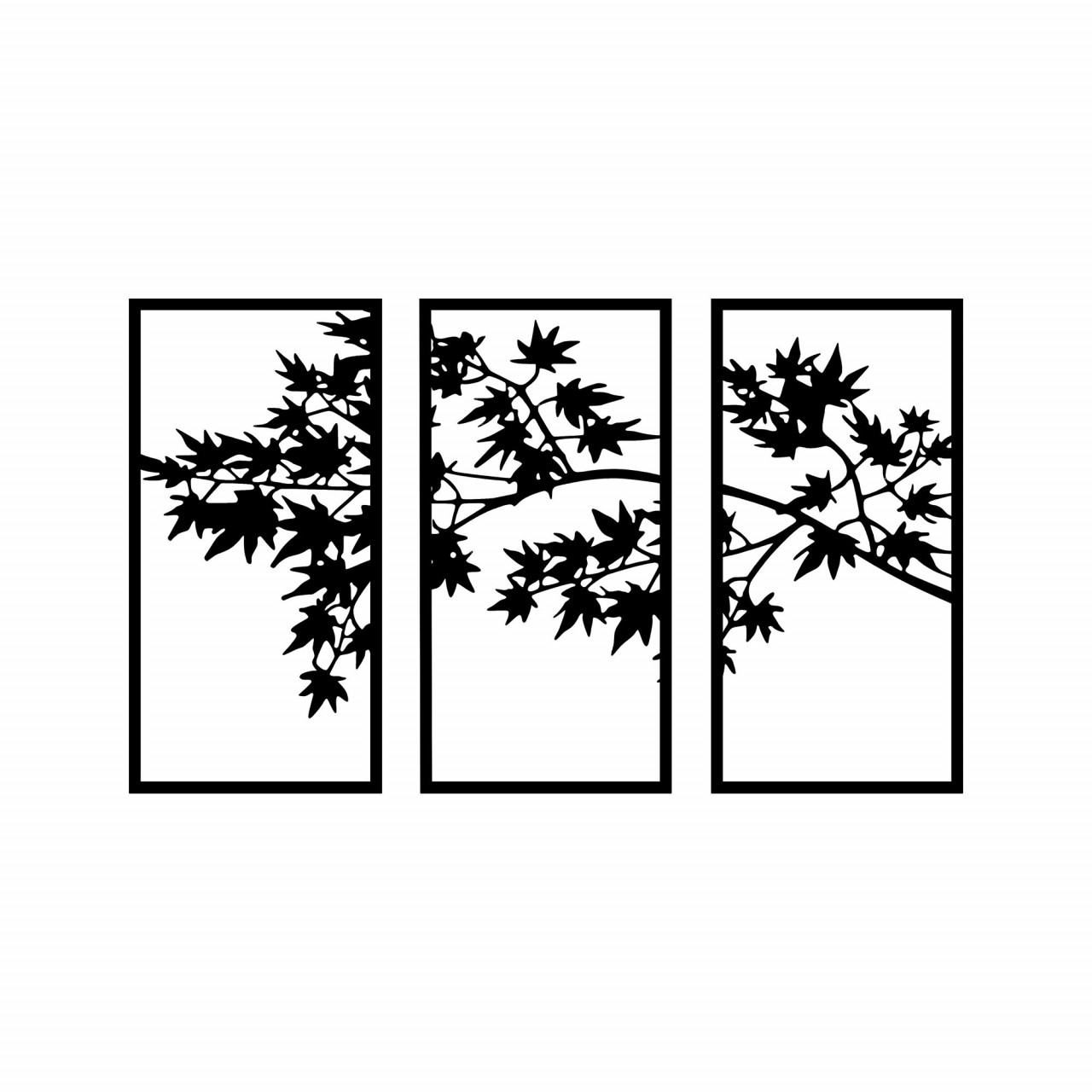 Poze Accesoriu decorativ de perete metalic Tree Branch - 281