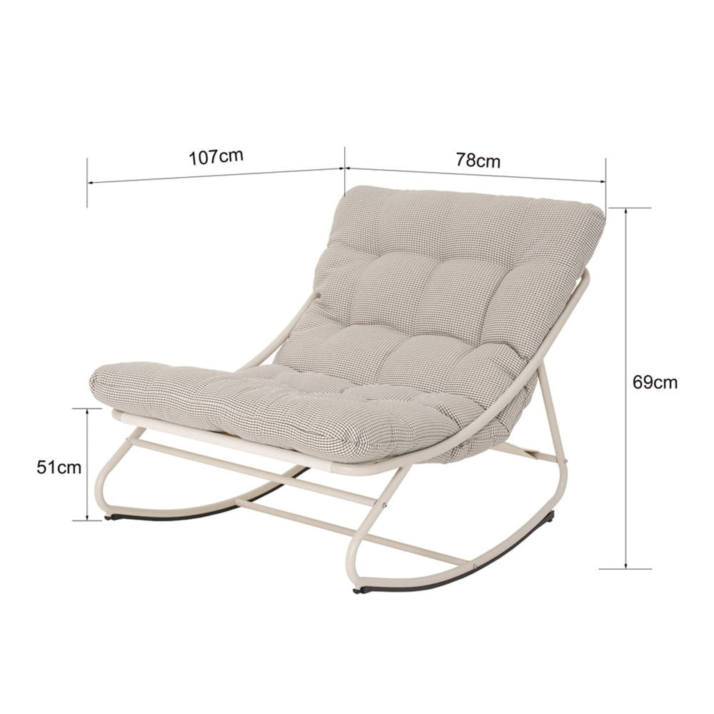 Poze Balansoar de terasa Cloud bej L78 cm