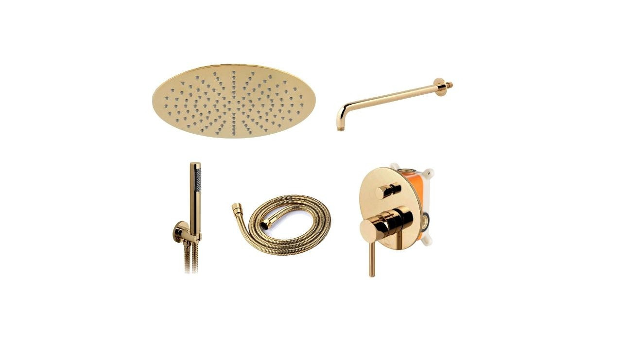 Poze Baterie pentru dus Lungo gold