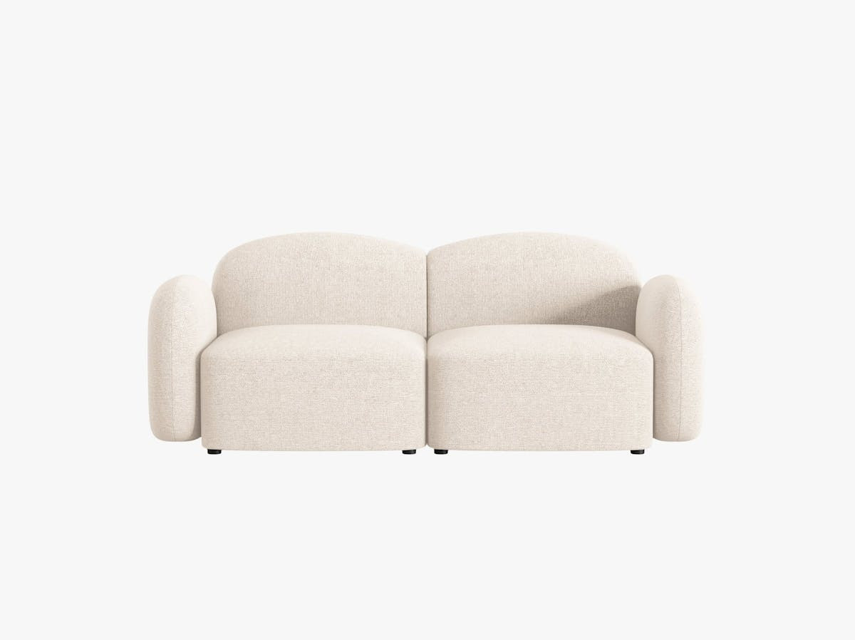 Poze Canapea 2 locuri Blair chenille L194 cm