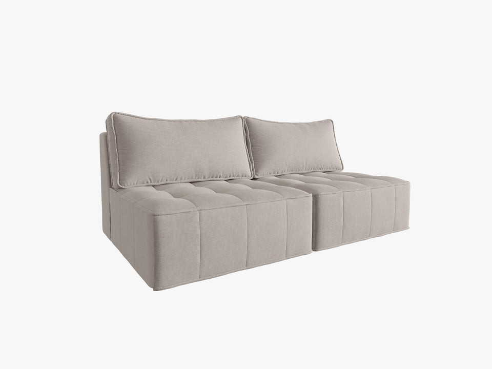 Poze Canapea 2 locuri fara brate Mike stofa L160 cm