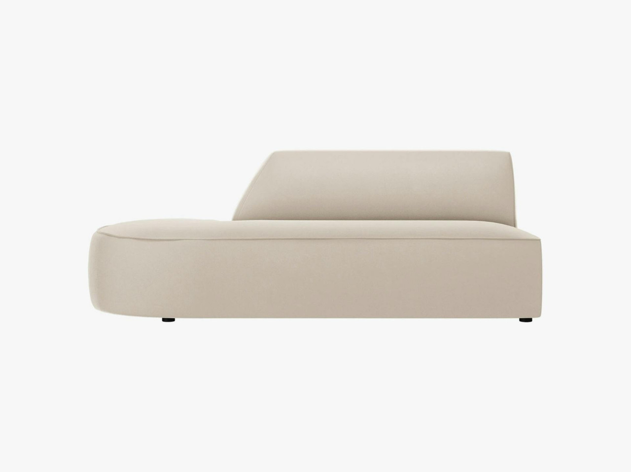 Poze Canapea 2 locuri rotunjita deschisa Ruby catifea L181 cm