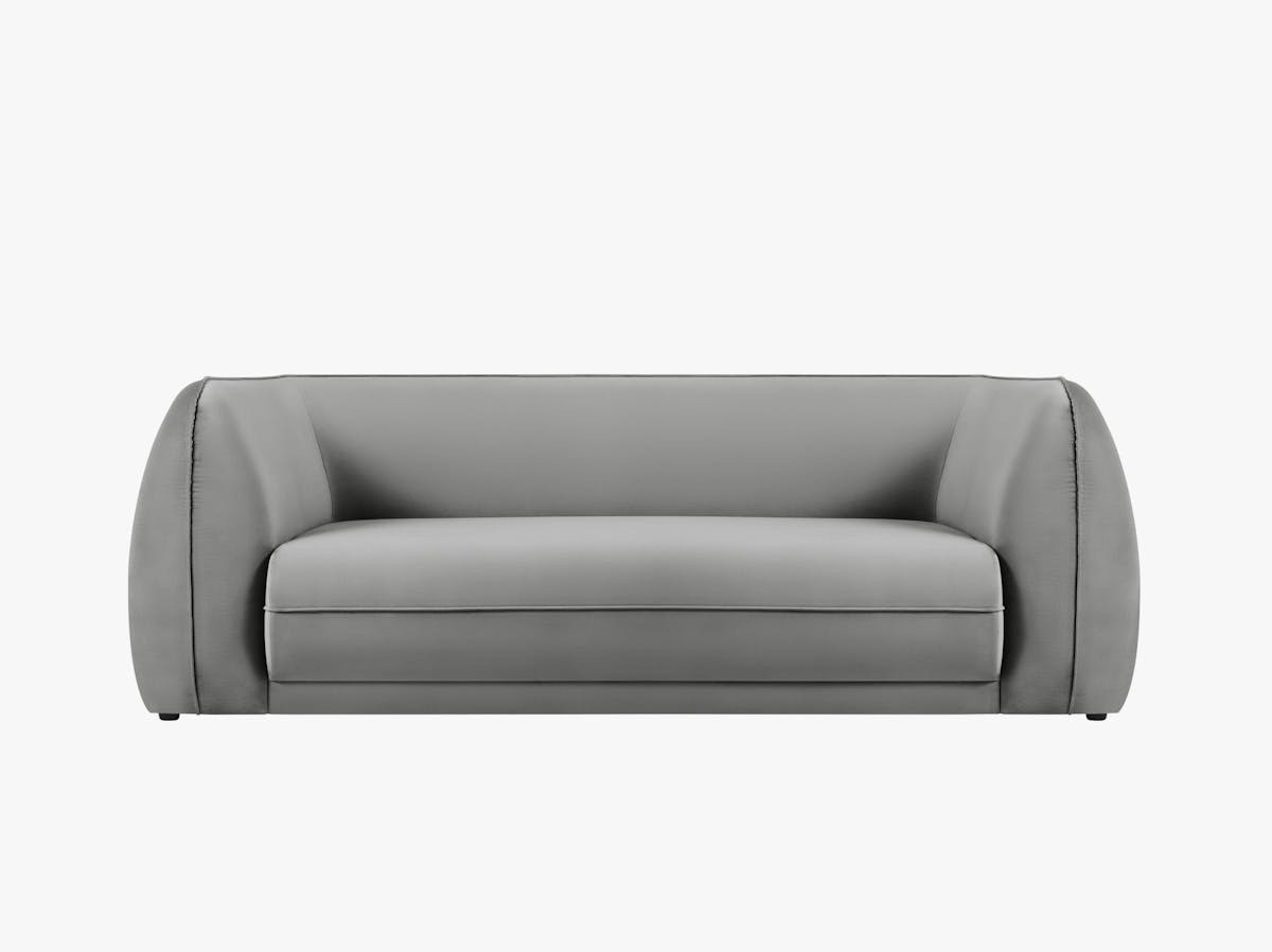 Poze Canapea 3 locuri Lando catifea L225 cm