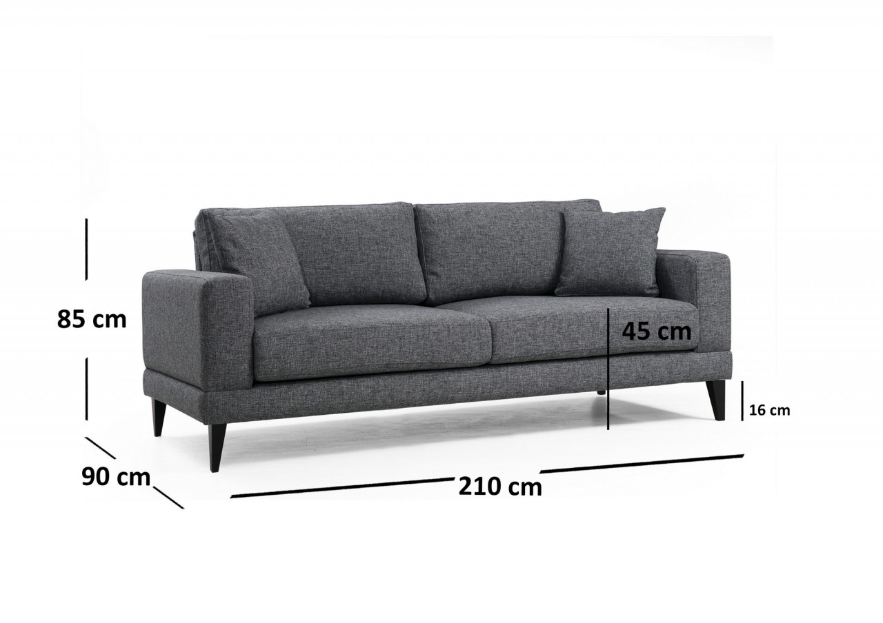 Poze Canapea 3 locuri Nordic