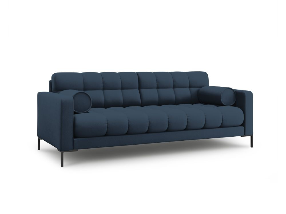 Poze Canapea Bali 3 locuri stofa/picioare negre – L177 x l92 x h75