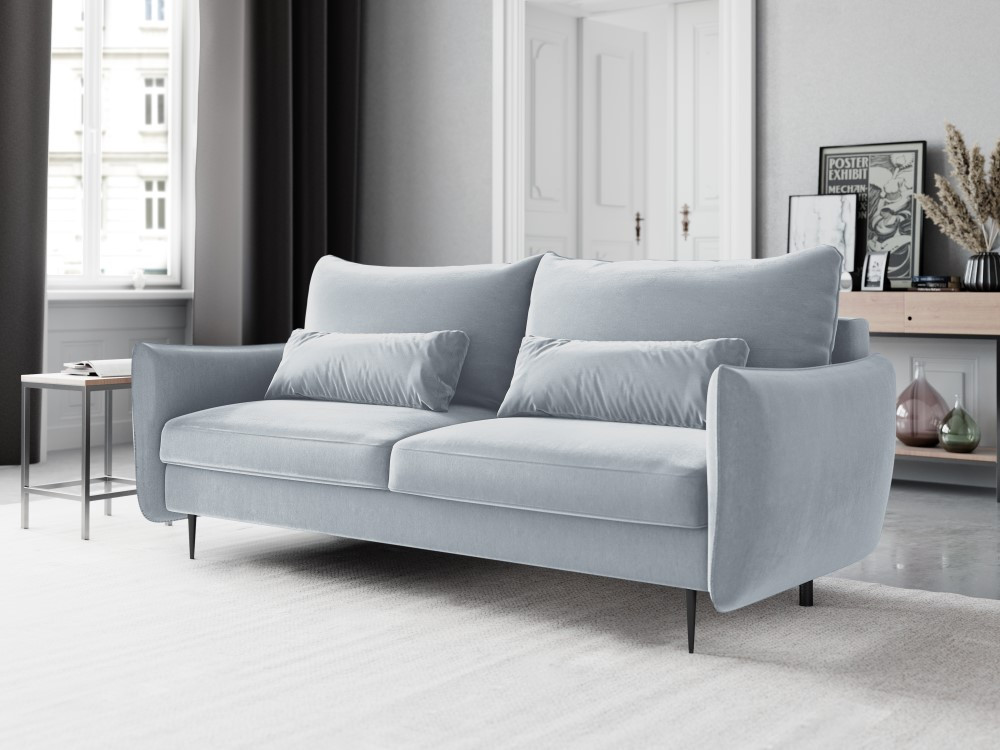 Poze Canapea extenisibila Vermont velvet – L222 x l105 x h90 cm