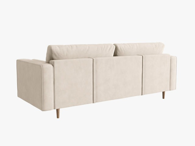 Poze Canapea extensibila 3 locuri Gobi catifea L225 cm