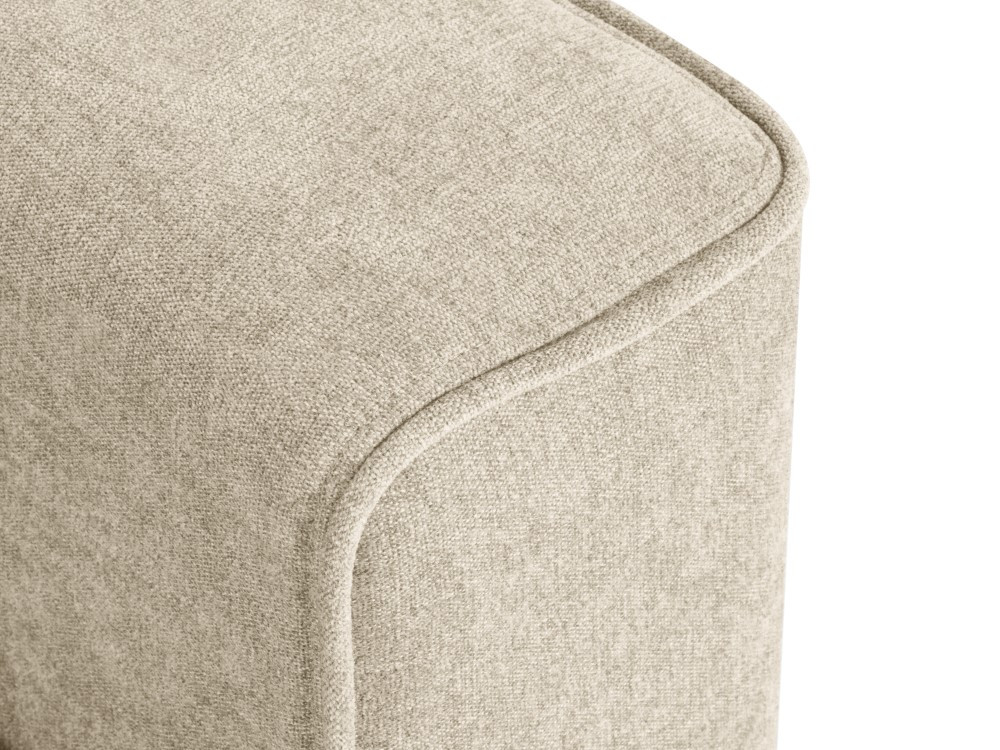 Poze Canapea tapitata Fano 3 locuri picioare gold – L233 x l102 x h89 cm