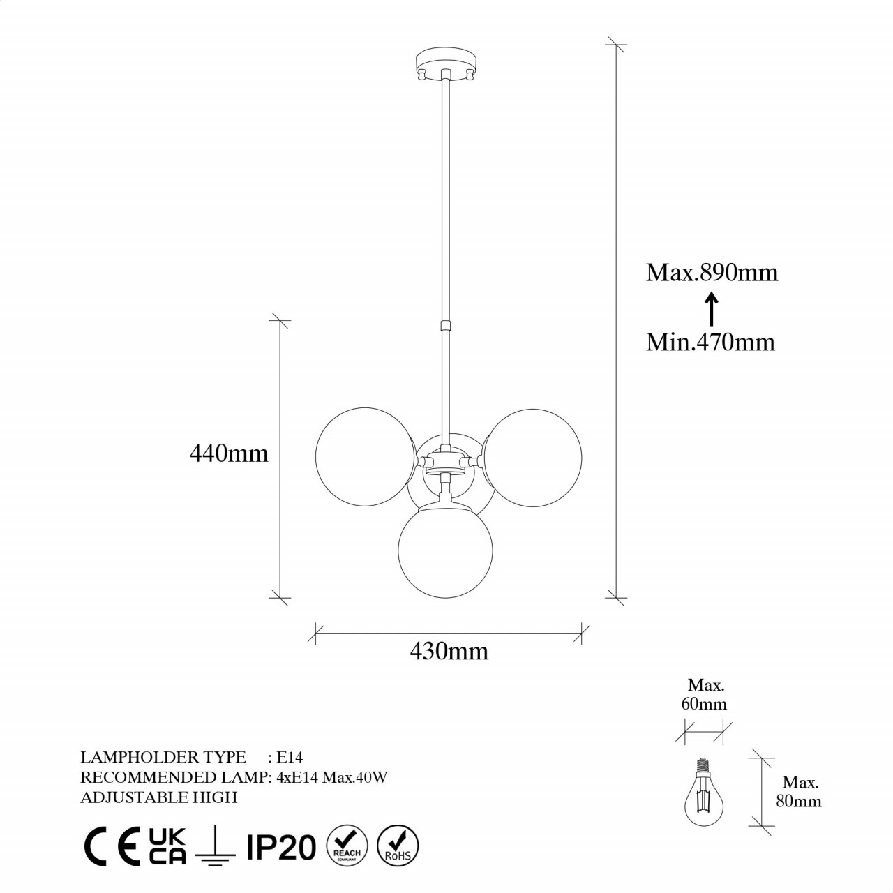 Poze Candelabru Akkas - 10065
