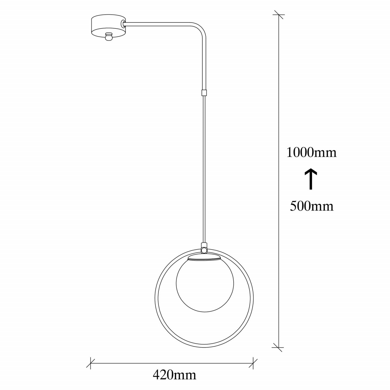 Poze Candelabru Dolunay - 4496