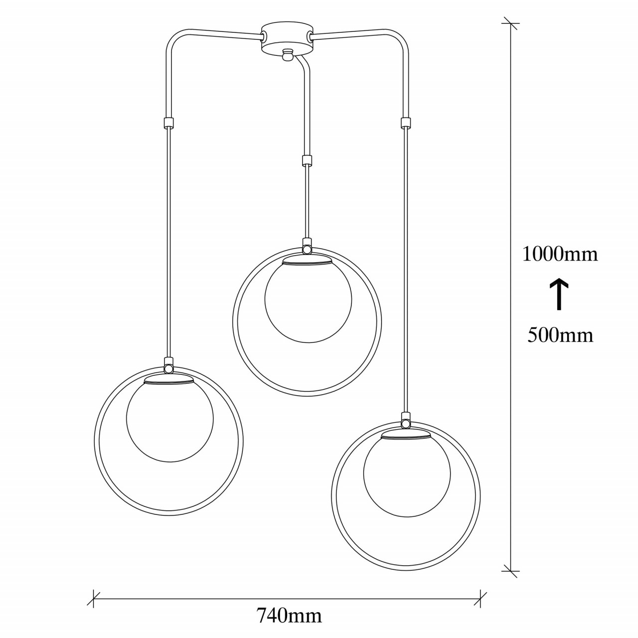 Poze Candelabru Dolunay - 4506