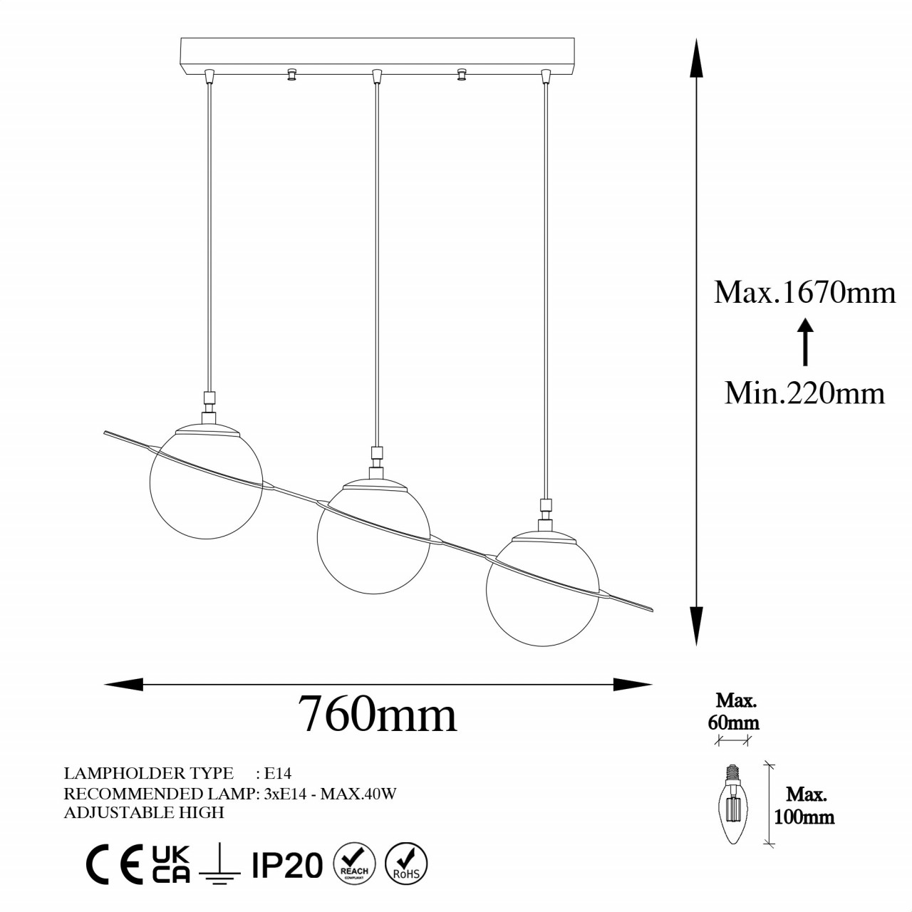 Poze Candelabru Hug - 13413