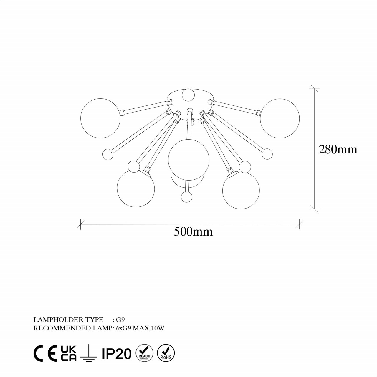 Poze Candelabru Roze - 11790