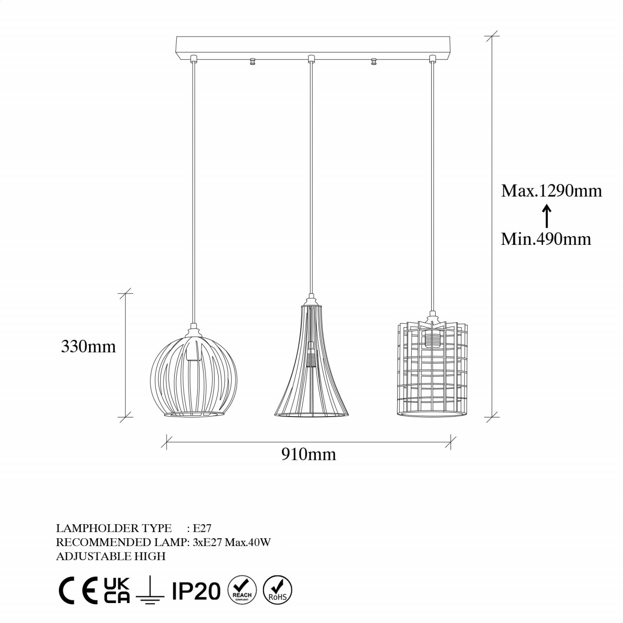 Poze Candelabru Teltrio - 11190