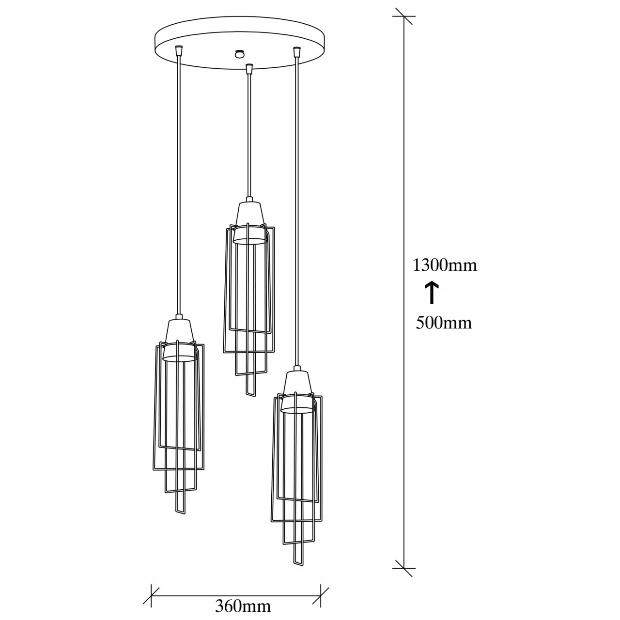 Poze Candelabru Wire - 6131