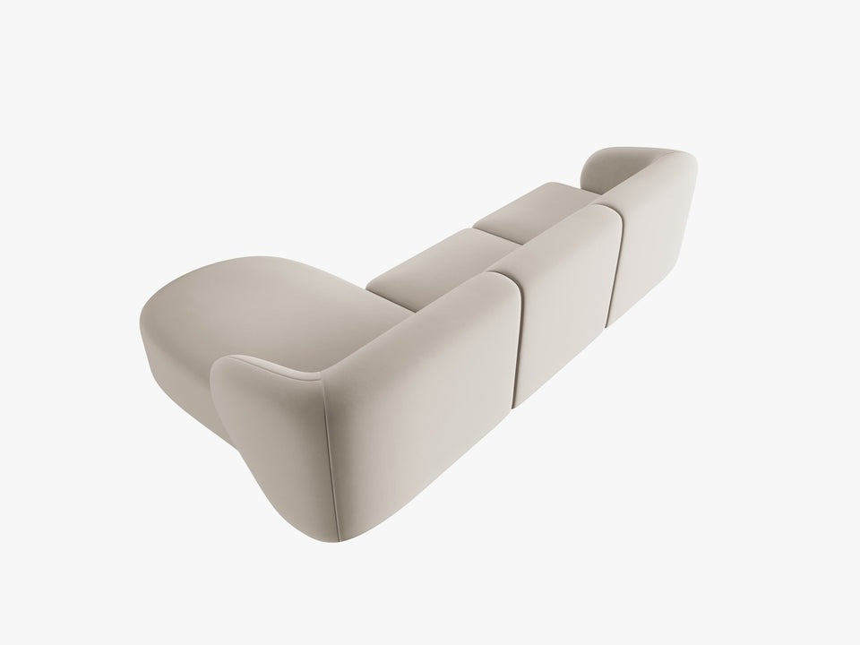 Poze Coltar 4 locuri Shane catifea L266 cm