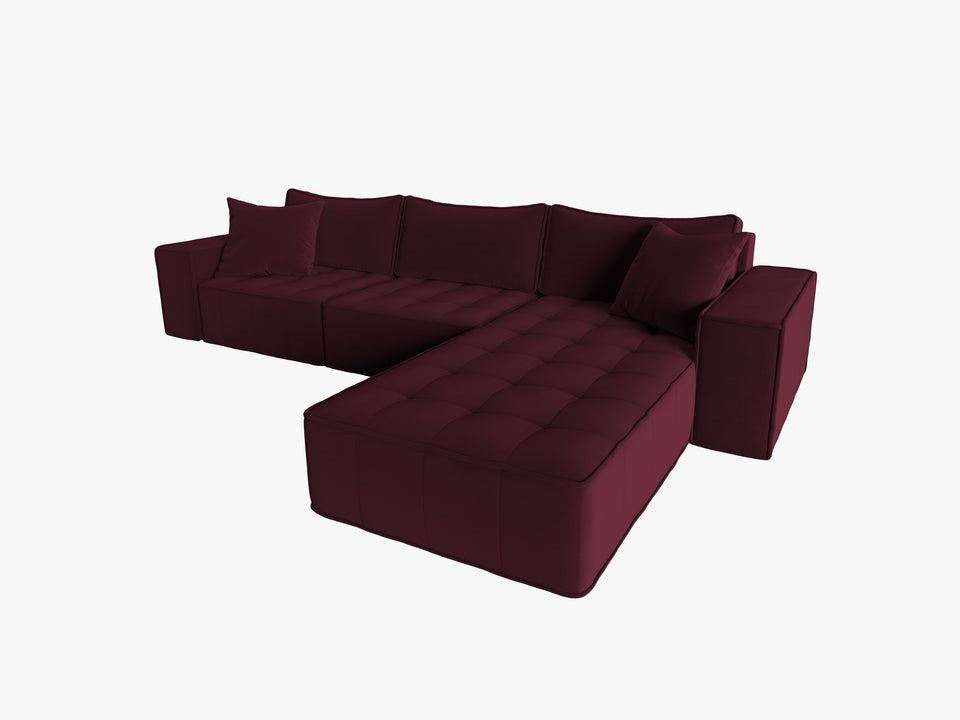 Poze Coltar 5 locuri Mike catifea L292 cm