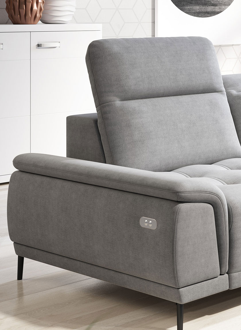 Poze Coltar cu reglaj electric Calvaro L L272 cm