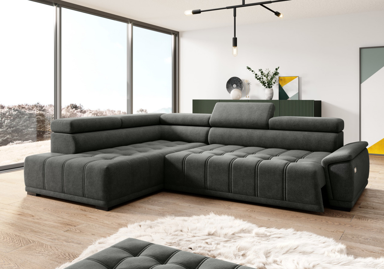 Poze Coltar cu reglaj electric Gremio L283 cm
