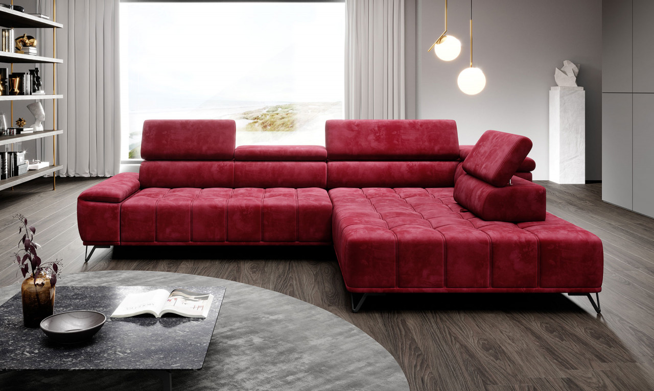 Poze Coltar cu reglaj electric Palladio L L320 cm