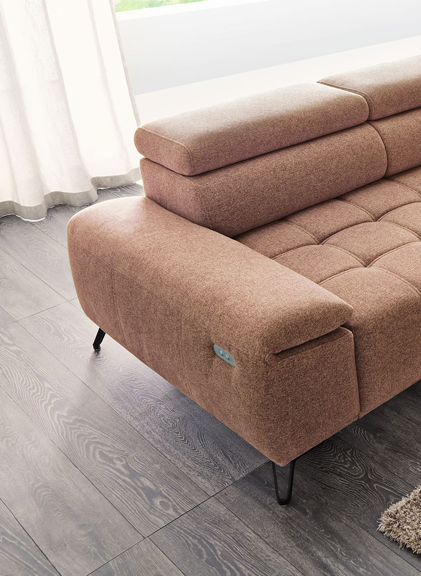Poze Coltar cu reglaj electric Palladio mini L322 cm