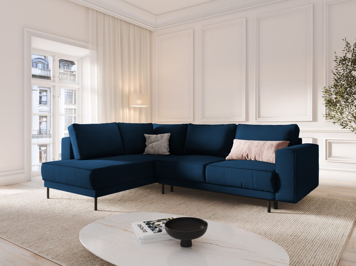 Poze Coltar extensibil 5 locuri Caro catifea L247 cm
