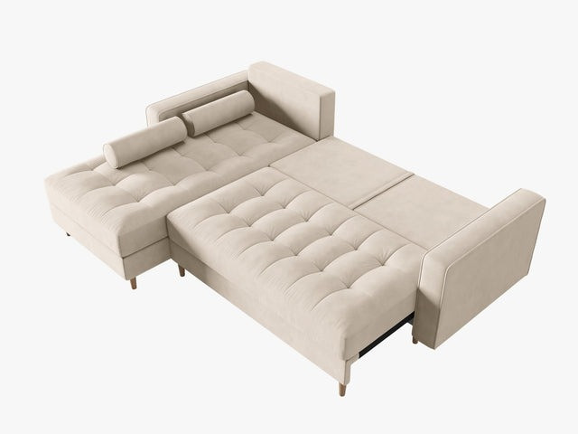 Poze Coltar extensibil 5 locuri Gobi catifea L240 cm