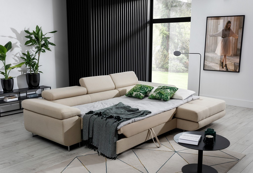Poze Coltar living extensibil Armando – L280 x l205 x h70 cm