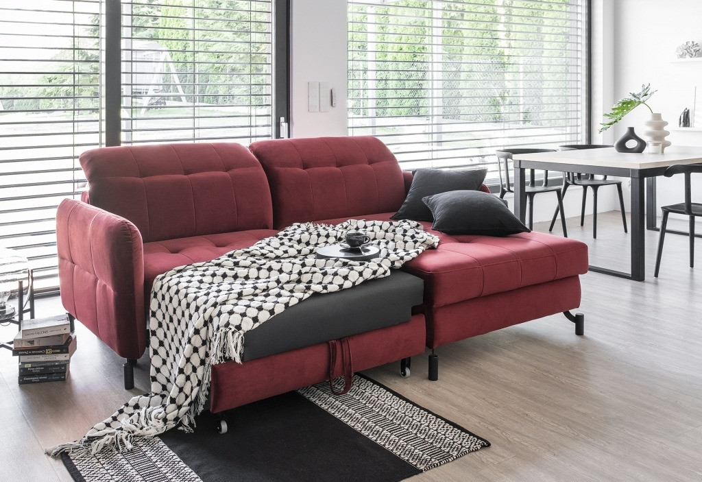 Poze Coltar living extensibil Lorelle – L225 x l160 x h105 cm