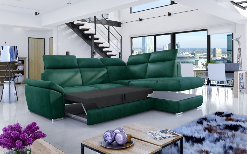 Poze Coltar living extensibil Loreto – L260 x l210 x h102 cm