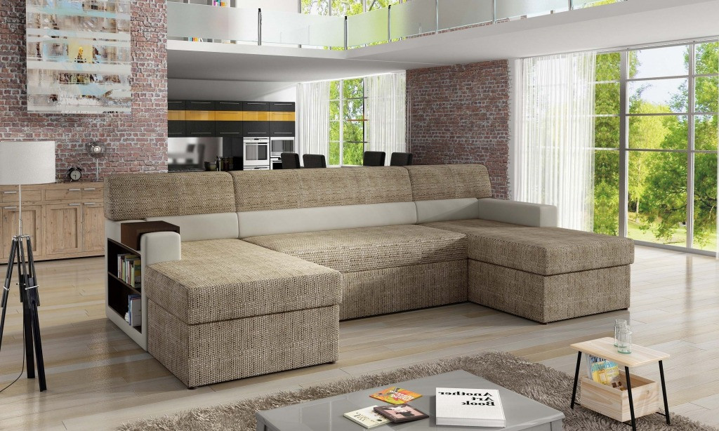Poze Coltar living extensibil Markos – L310 x l159 x h90 cm